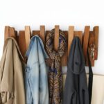Wall Mounted Clothes Hanger Rack