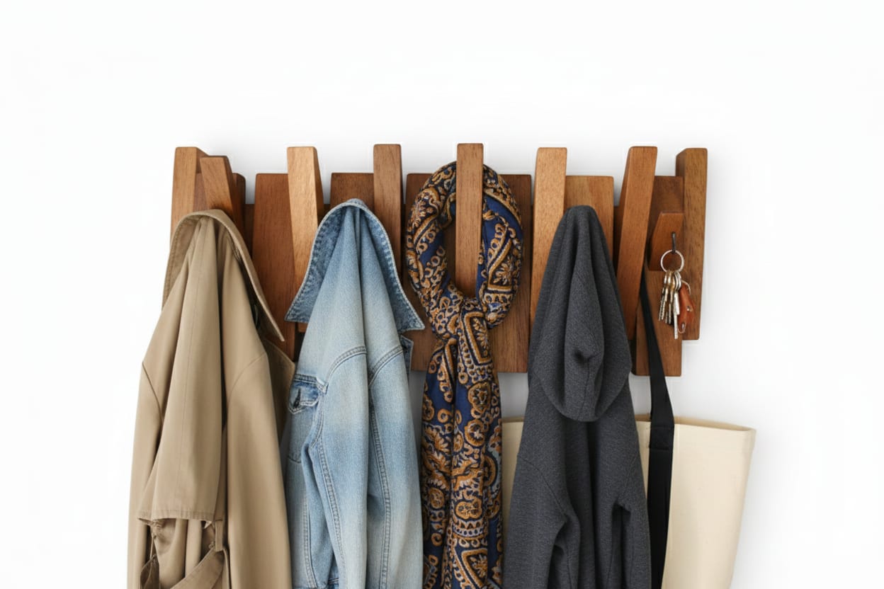 Wall Mounted Clothes Hanger Rack Wall Mounted Clothes Hanger Rack